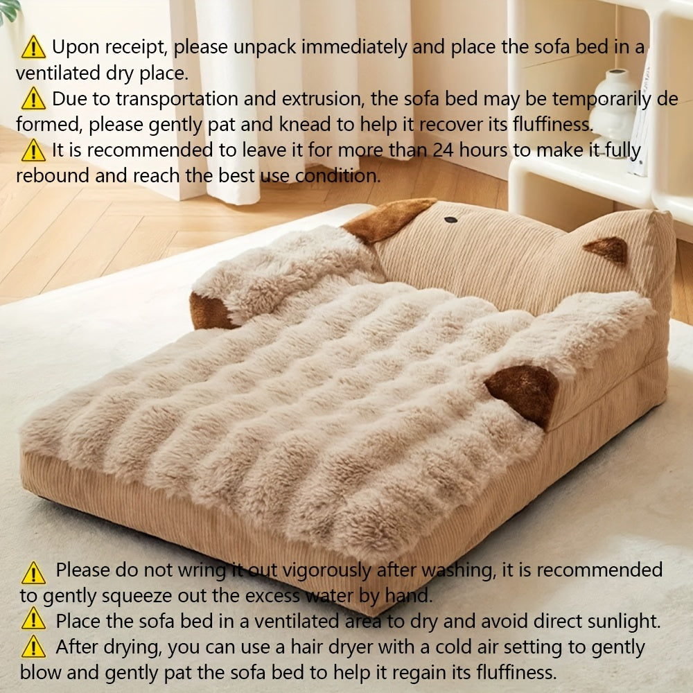 Soft Indoor Pet Couch for Dogs and Cats LPT