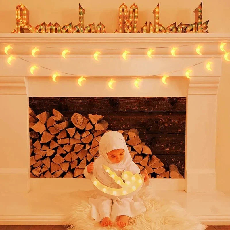 1.5M Eid Mubarak Led String Lights LPO