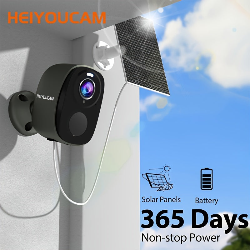 2 Set Wireless Solar Security Camera 3MP Outdoor TM