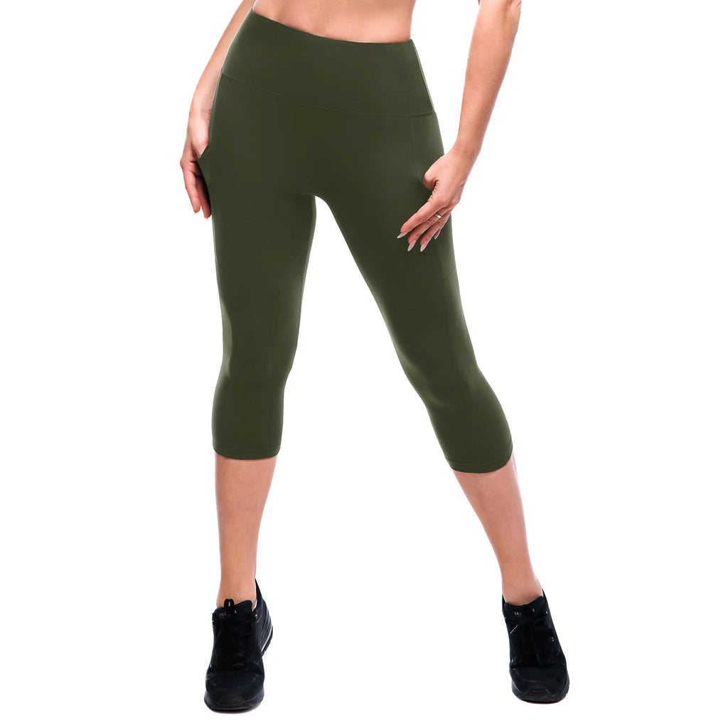 SINOPHANT High Waisted Leggings Women with Pockets Jansha Store