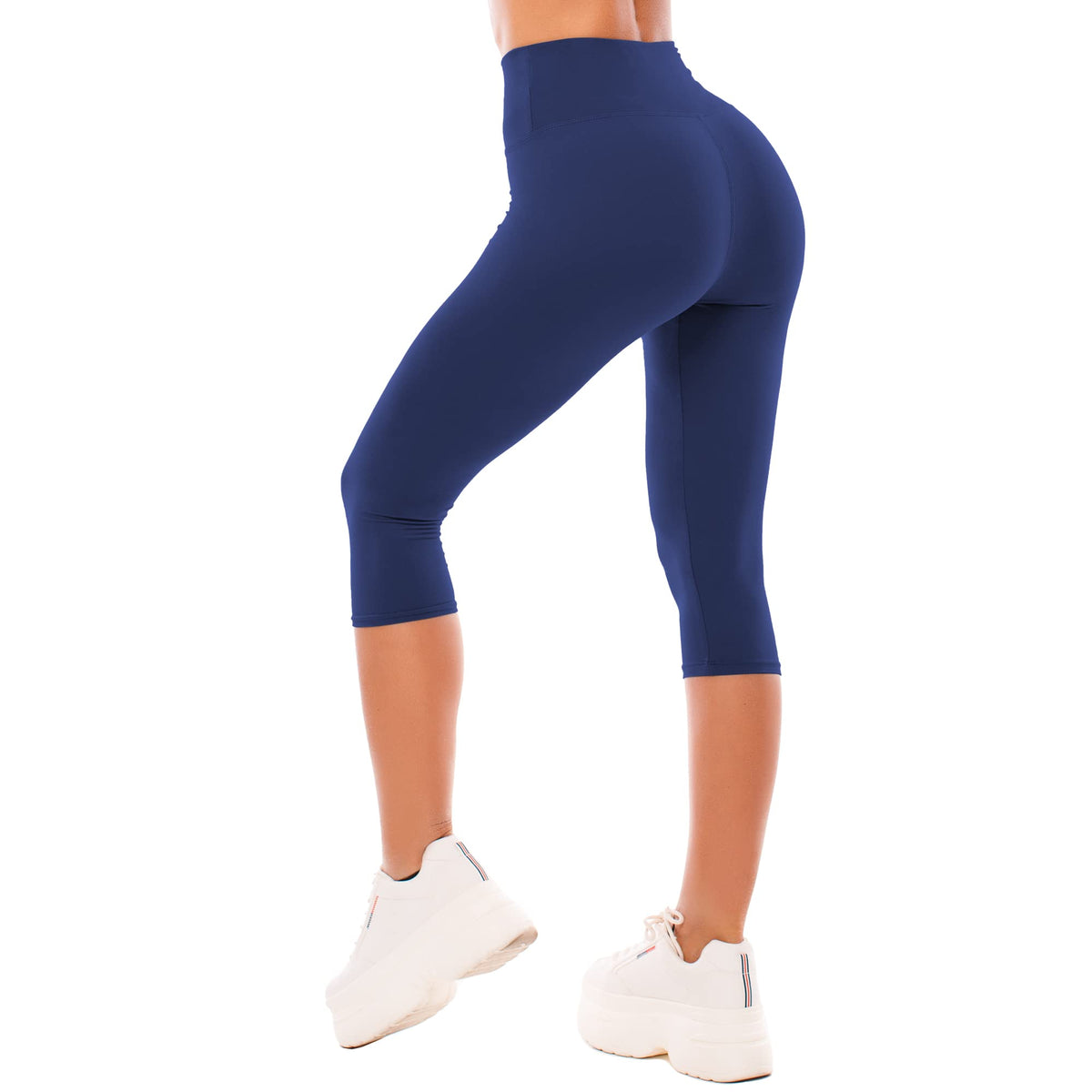 SINOPHANT High Waisted Leggings for Women - Full Length Capri Buttery Soft Yoga Pants for Workout Athletic Jansha Store