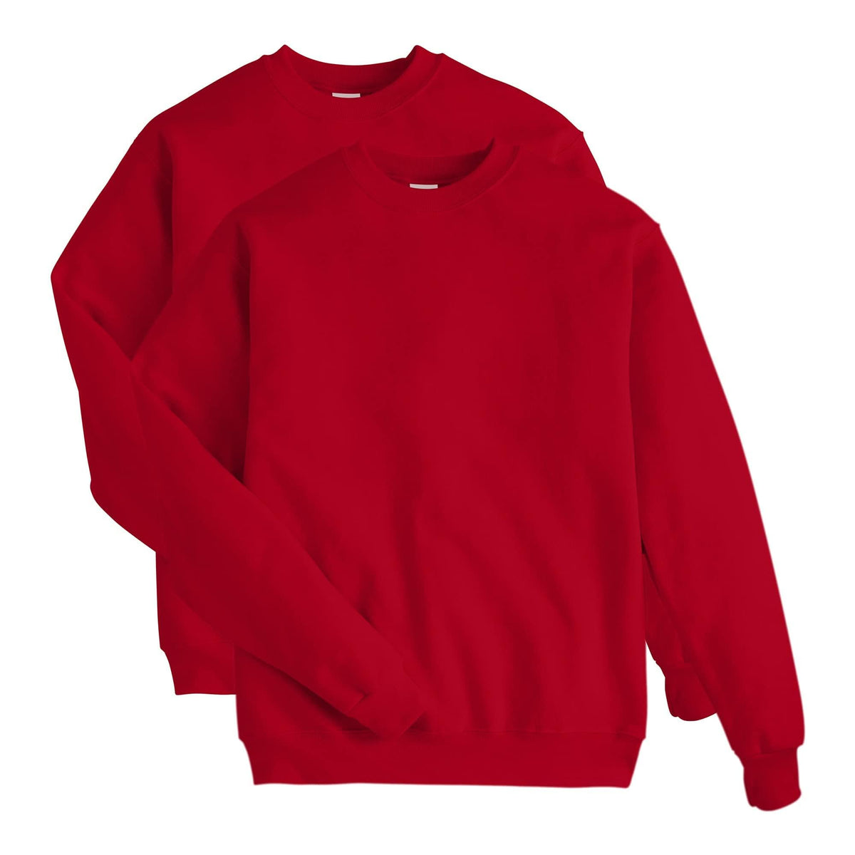 Hanes Men's Sweatshirt, EcoSmart Fleece Crewneck Sweatshirt, Big & Tall Available, 1 or 2-Pack Jansha Store