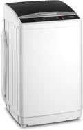ROVSUN 25LBS Portable Washing Machine, Full-Automatic Electric Laundry Machine with Stainless Steel Drum, Compact Washer and Spin Dryer Combo with Drain Pump for Home, Apartment Jansha Store
