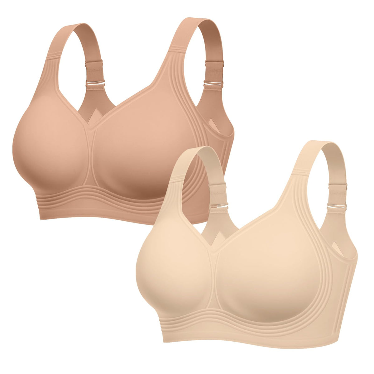 LetsJoli Jelly Bras for Women No Underwire Plus Size Push Up Supportive Jansha Store