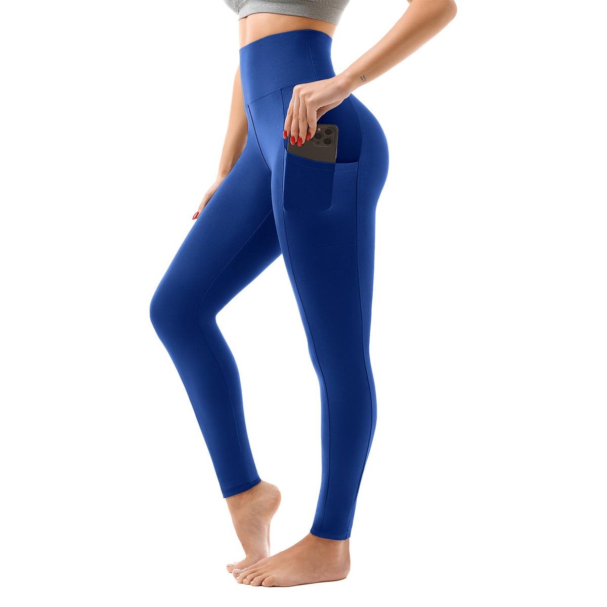 SINOPHANT High Waisted Leggings Women with Pockets Jansha Store