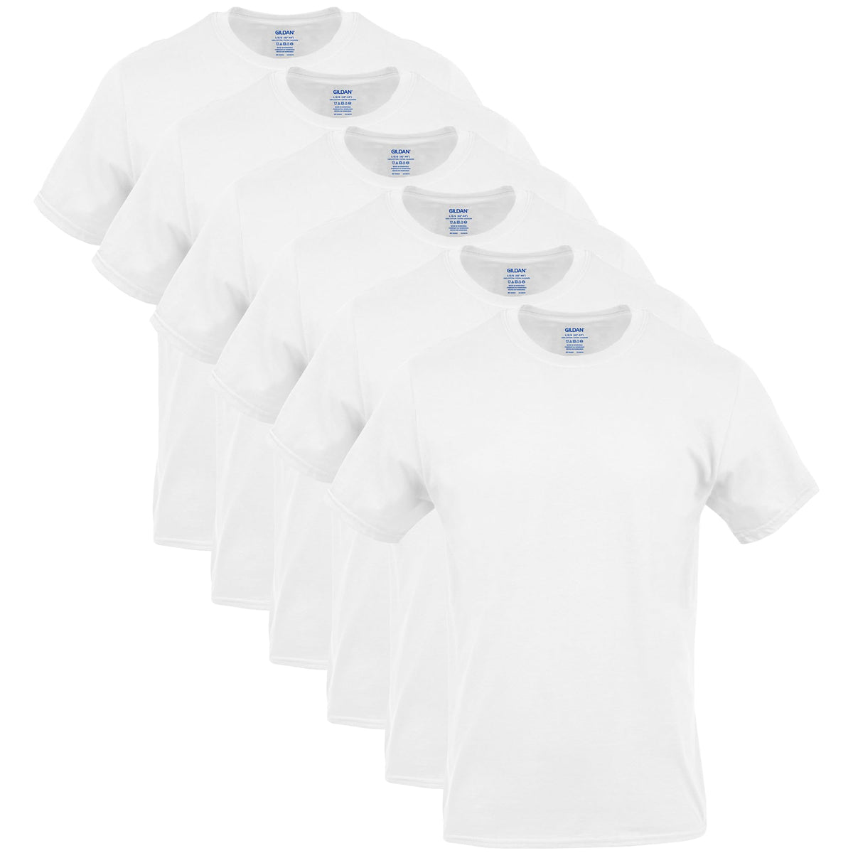 Gildan Men's Crew T-Shirts, Multipack, Style G1100 Jansha Store