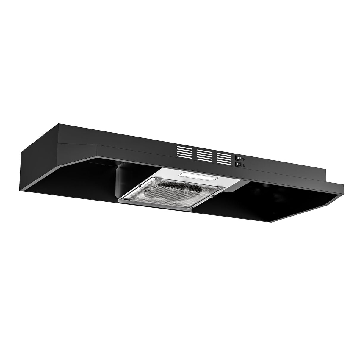 FIREGAS Range Hood 30 inch Under Cabinet, White Range Hood, Kitchen Hood Jansha Store