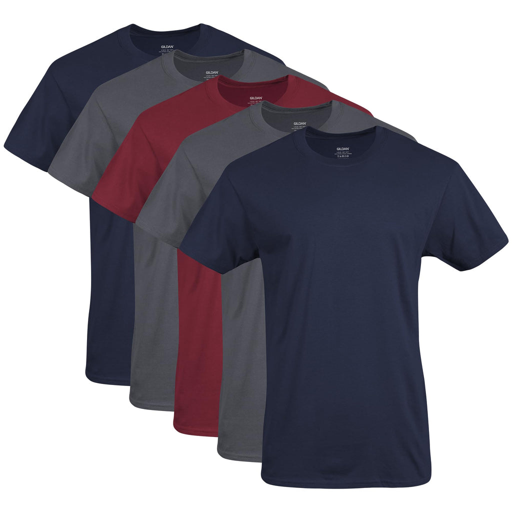 Gildan Men's Crew T-Shirts, Multipack, Style G1100 Jansha Store