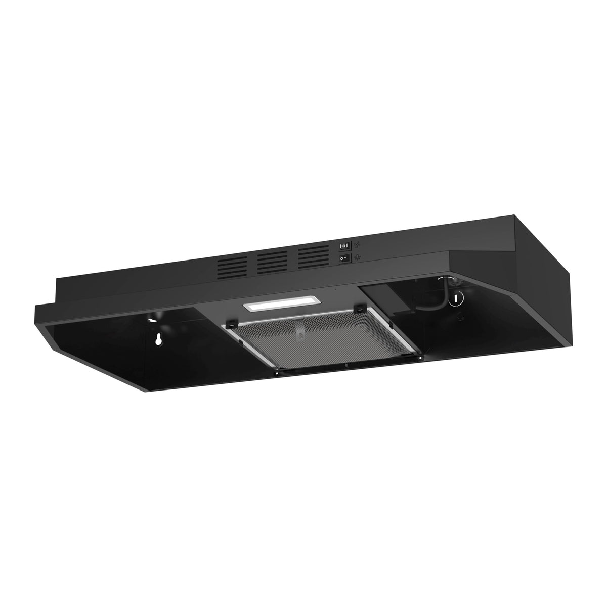 FIREGAS Range Hood 30 inch Under Cabinet, White Range Hood, Kitchen Hood Jansha Store