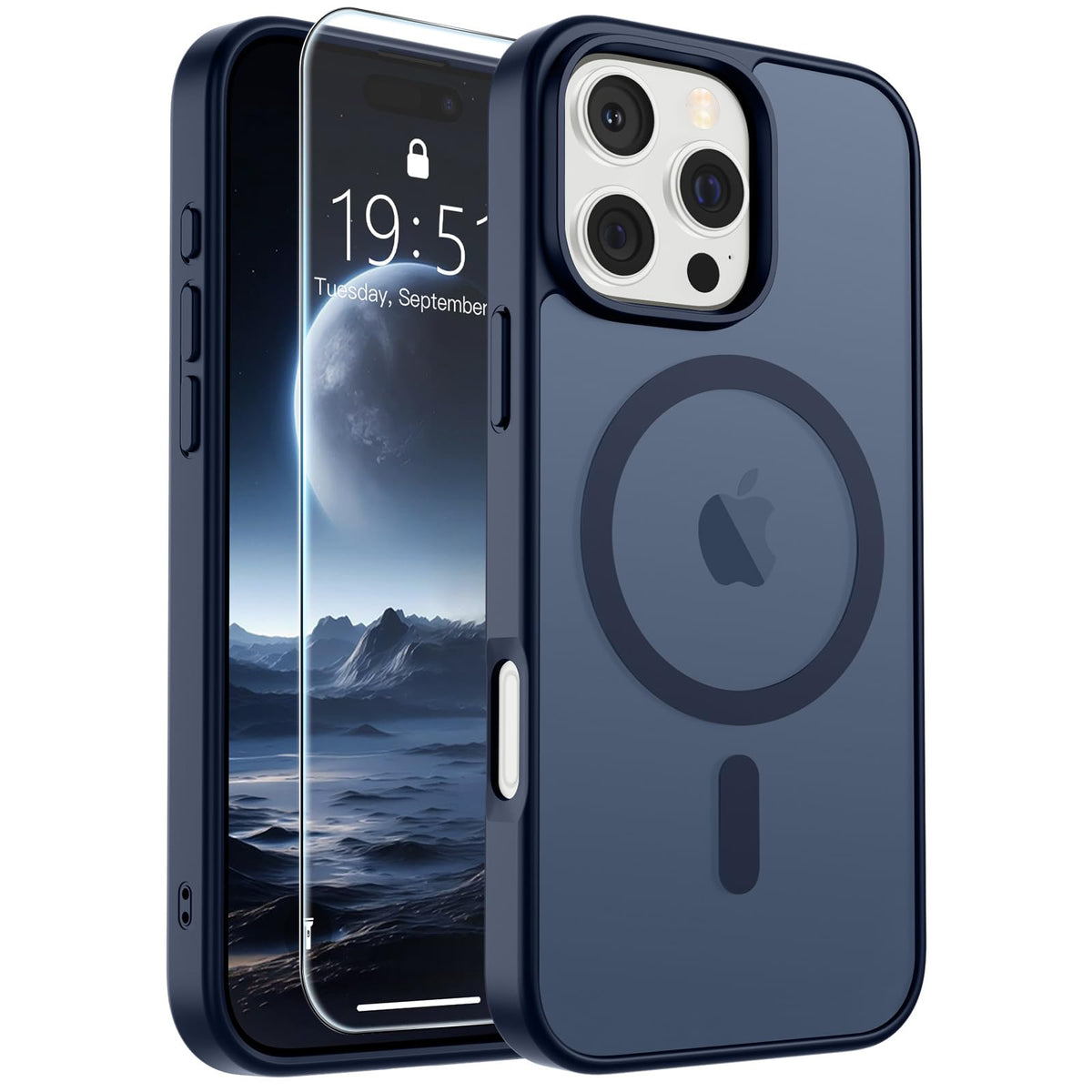 SUPFINE Magnetic for iPhone 12 Mini Case/iPhone 13 Mini Case Black Jansha Store