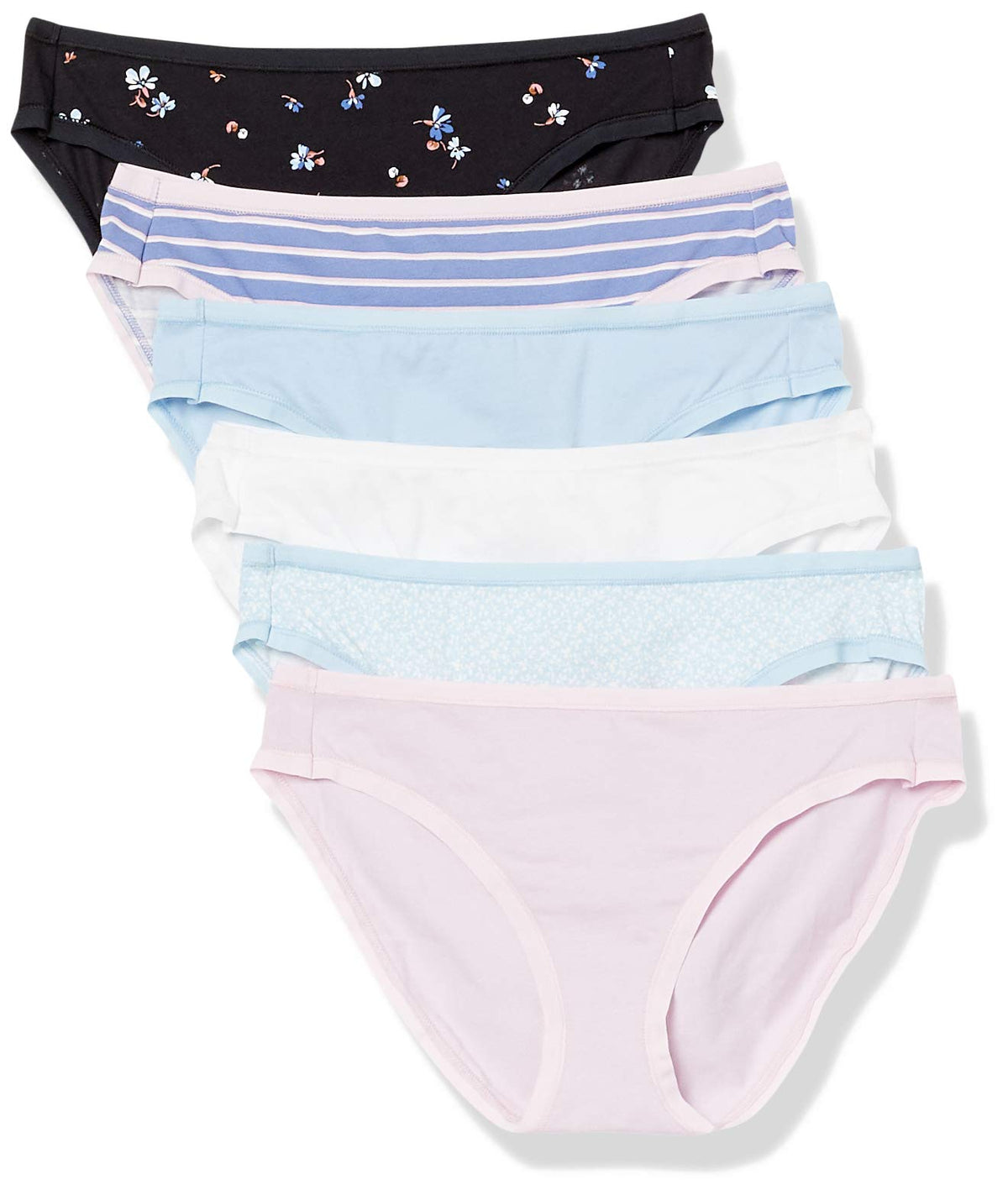 Amazon Essentials Women's Cotton Spandex Bikini Brief Underwear (Available in Plus Size) Jansha Store