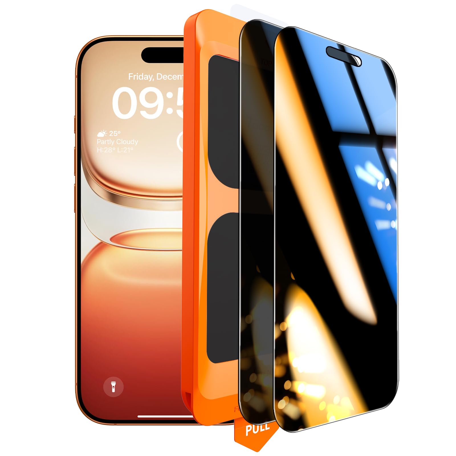 TOCOL for iPhone 17 Pro Max Screen Protector, Easy Installation Jansha Store
