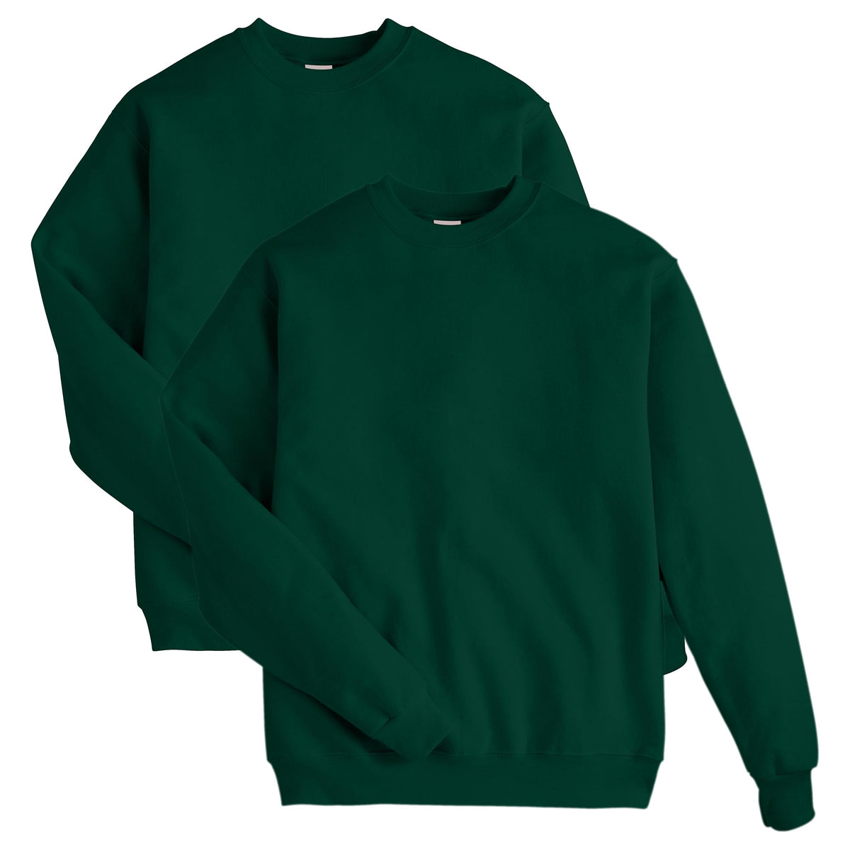 Hanes Men's Sweatshirt, EcoSmart Fleece Crewneck Sweatshirt, Big & Tall Available, 1 or 2-Pack Jansha Store