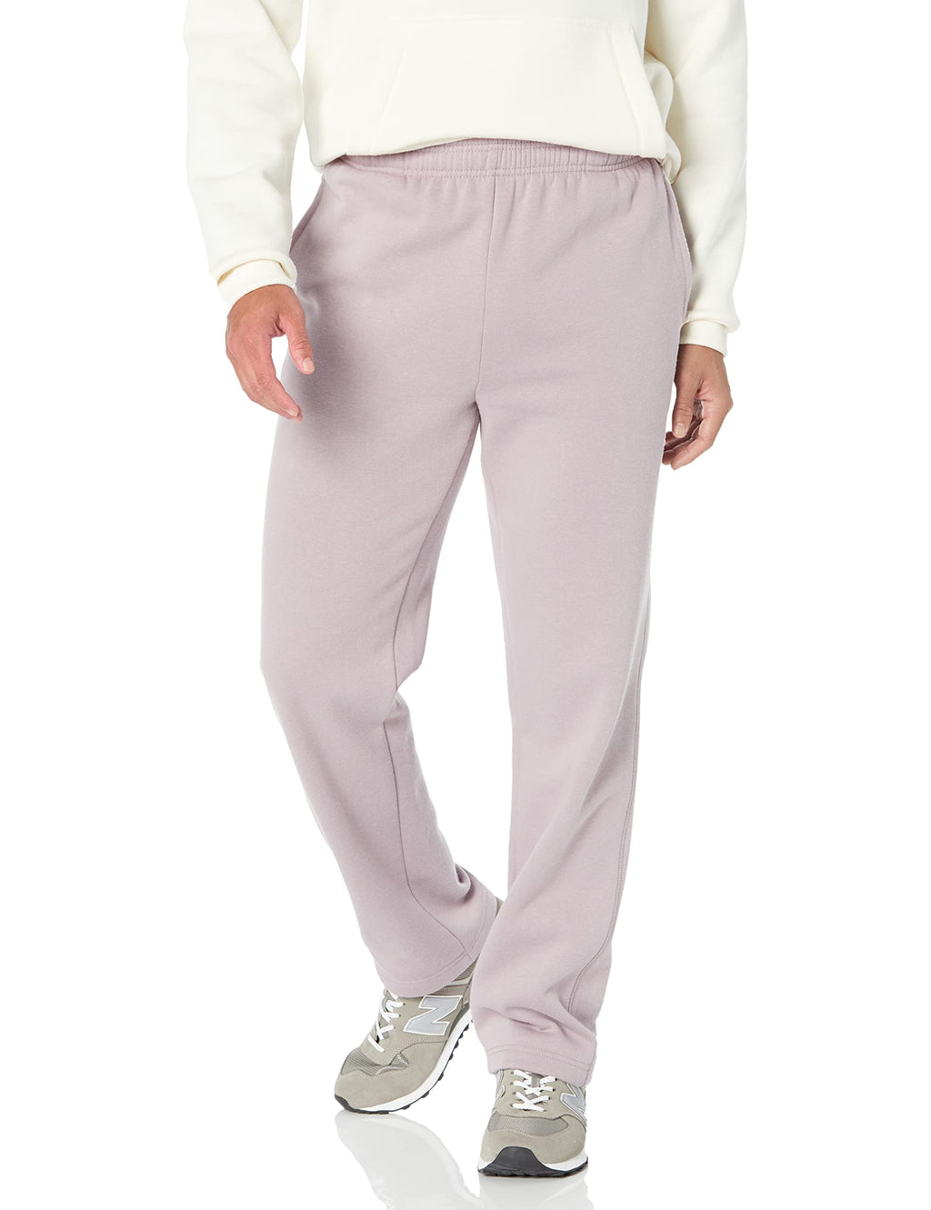 Amazon Essentials Men's Fleece Open Bottom Sweatpant (Available in Big & Tall) Jansha Store