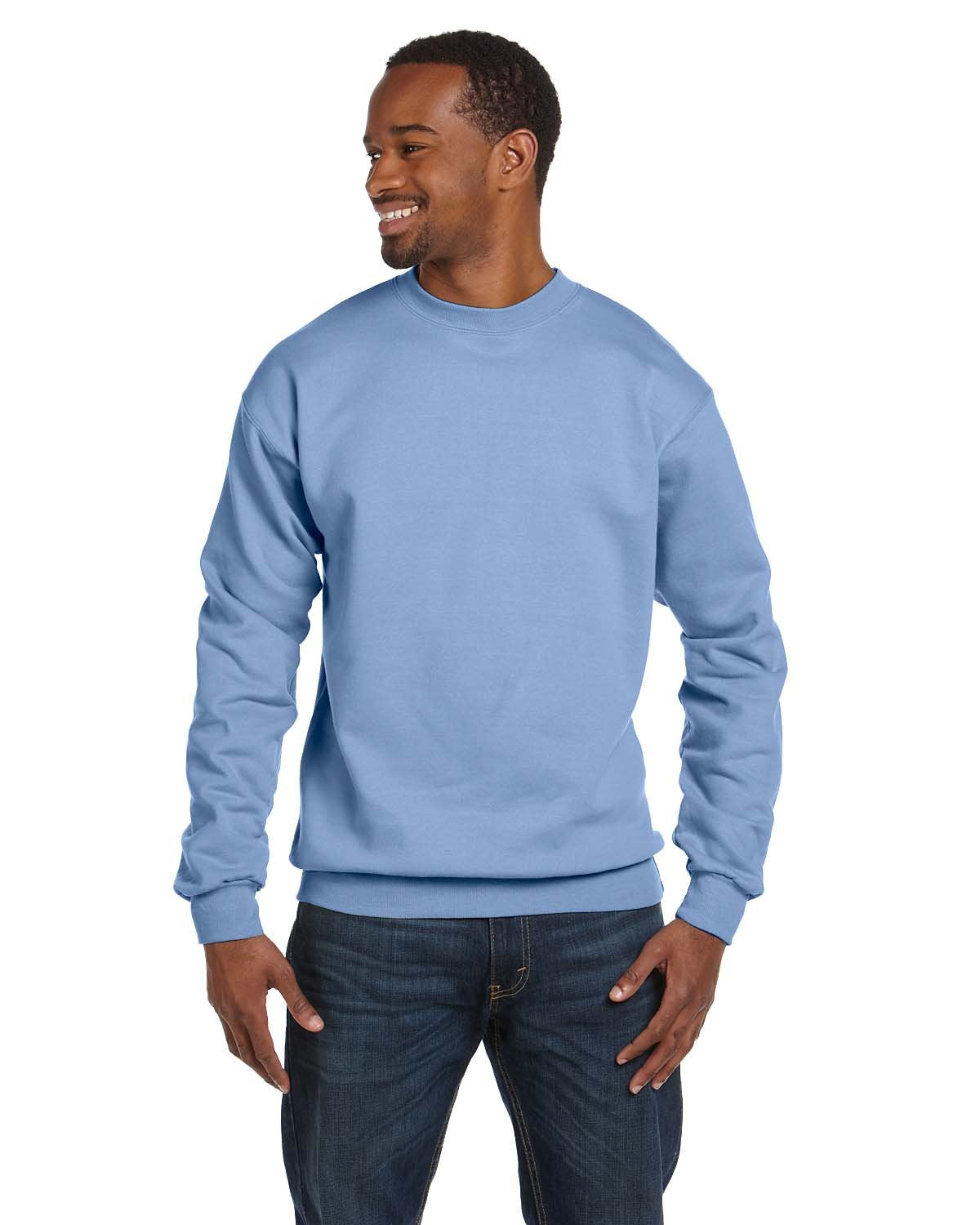 Hanes Men's Sweatshirt, EcoSmart Fleece Crewneck Sweatshirt, Big & Tall Available, 1 or 2-Pack Jansha Store