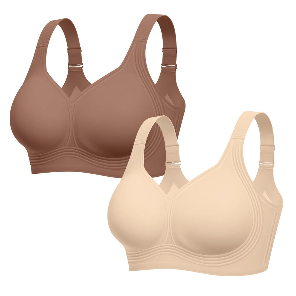 LetsJoli Jelly Bras for Women No Underwire Plus Size Push Up Supportive Jansha Store
