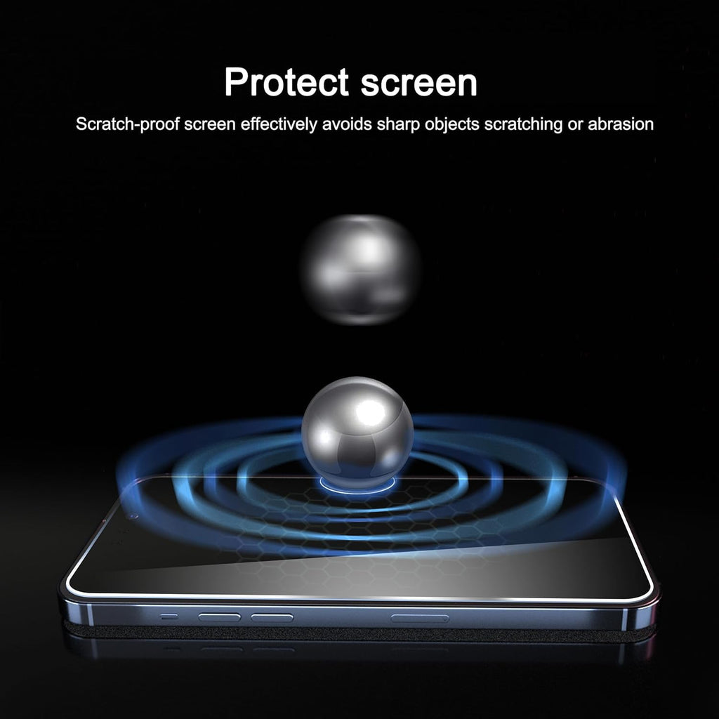 Ailun Screen Protector + Camera Lens Protector for iPhone 16 Pro, 3+3 Pack Jansha Store
