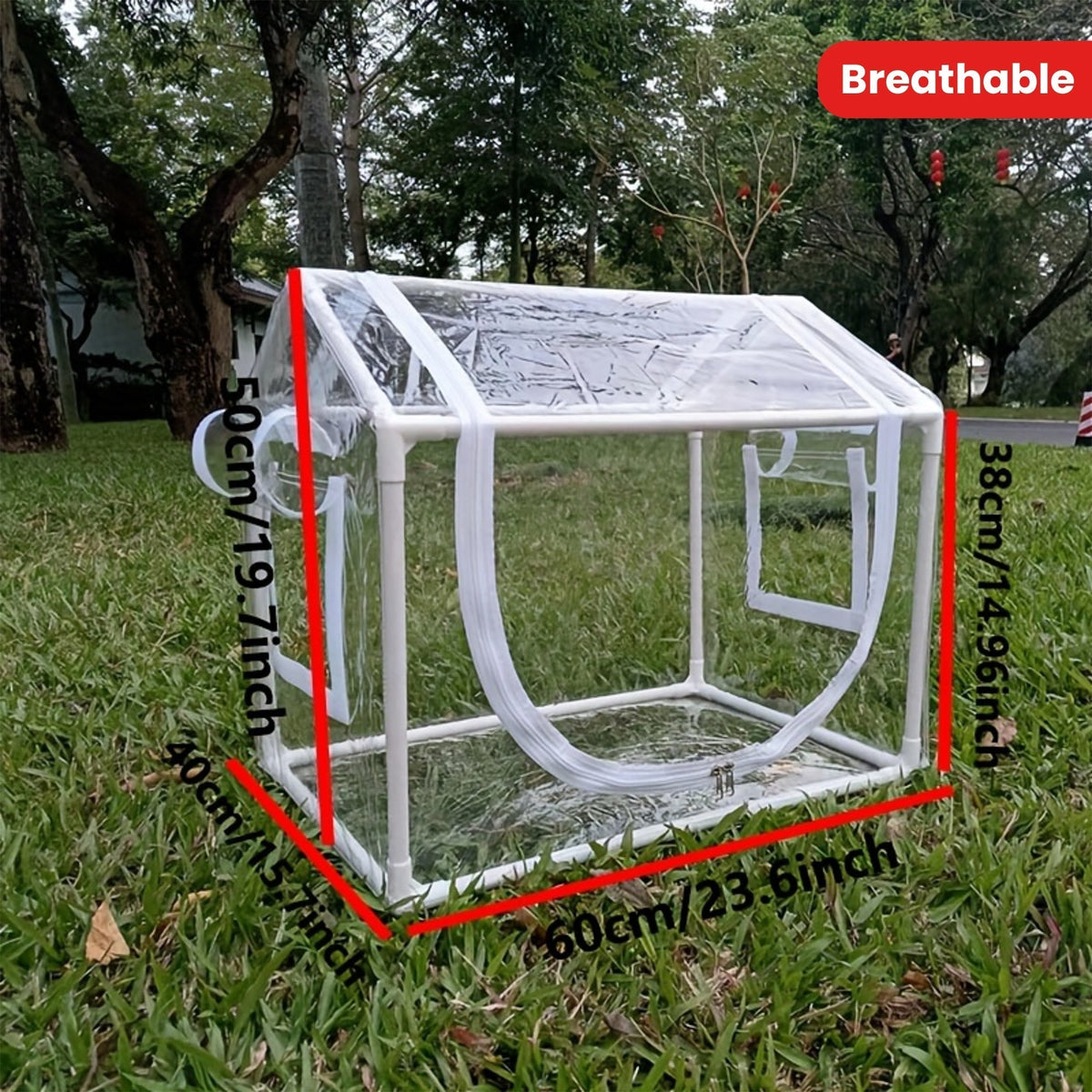Haven Ventilated Outdoor Indoor Cat House LPT