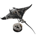 Black Manta Ray Stingray Metal Time Workshop