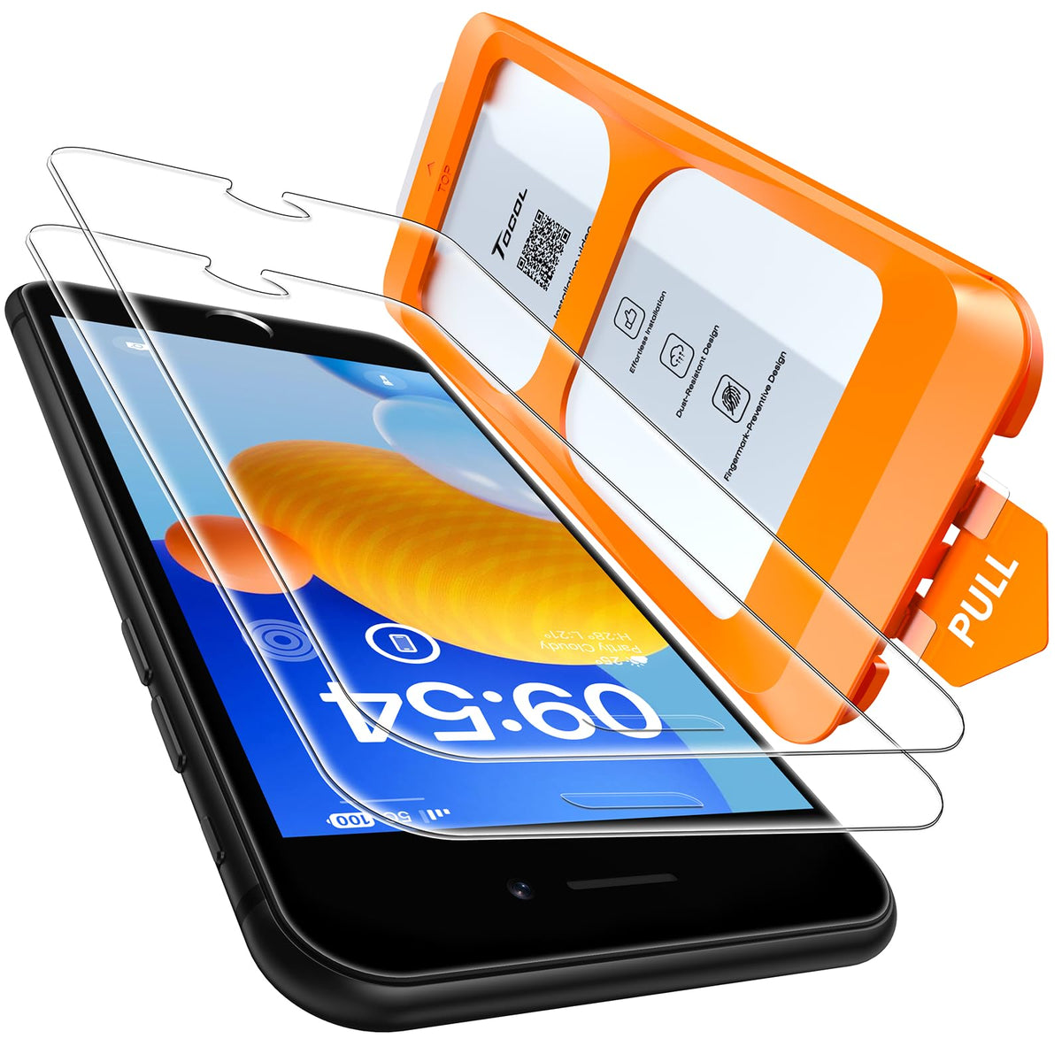 TOCOL for iPhone 17 Pro Max Screen Protector, Easy Installation Jansha Store