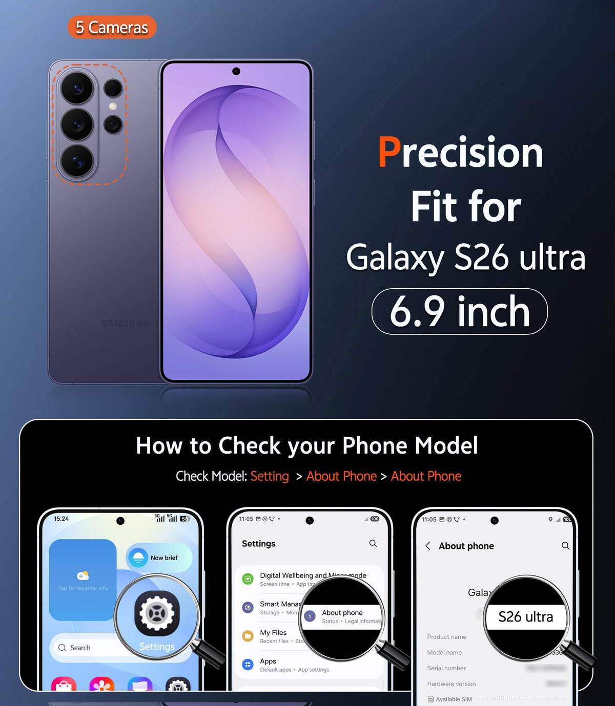 FNTCASE for iPhone 18 Pro Max/17 Pro Max Case Fit for Magsafe Jansha Store