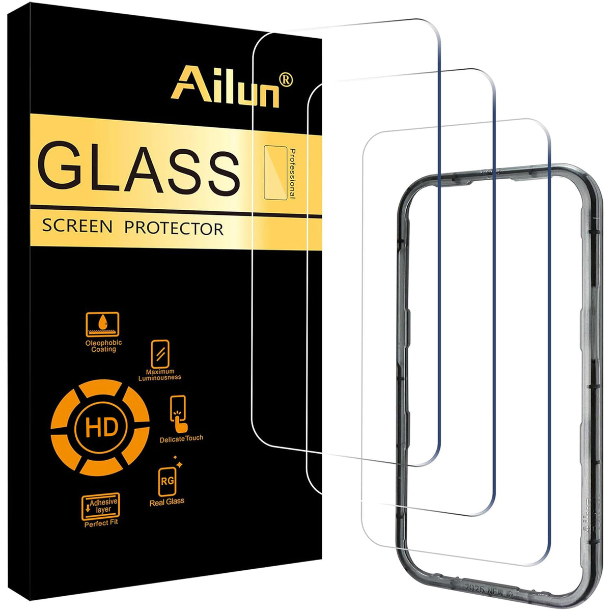 Ailun 3 Pack Screen Protector for iPhone 16 / iPhone 15 / iPhone 15 Pro Jansha Store