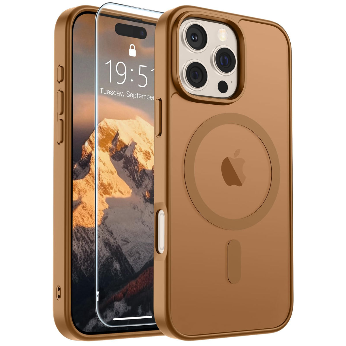 SUPFINE Magnetic for iPhone 12 Mini Case/iPhone 13 Mini Case Black Jansha Store