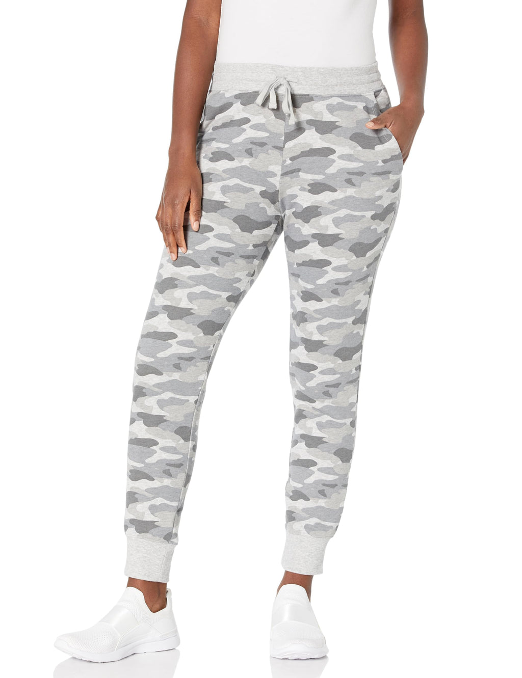 Amazon Essentials Women's Cotton Fleece Jogger Sweatpants with Drawstring (Available in Plus Size) Jansha Store