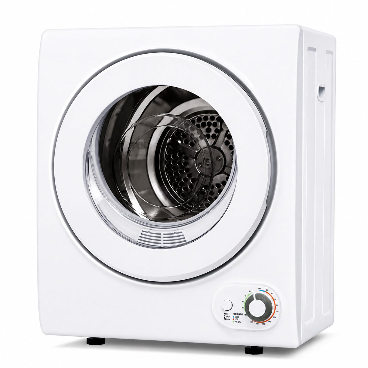 3.5 Cu. Ft. Protable Clothes Dryers with LED Control Jansha Store