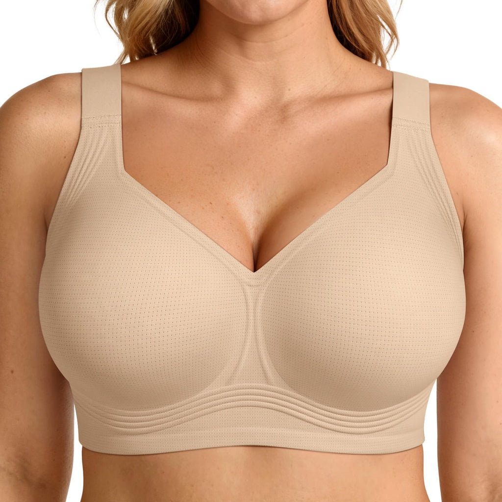 LetsJoli Jelly Bras for Women No Underwire Plus Size Push Up Supportive Jansha Store