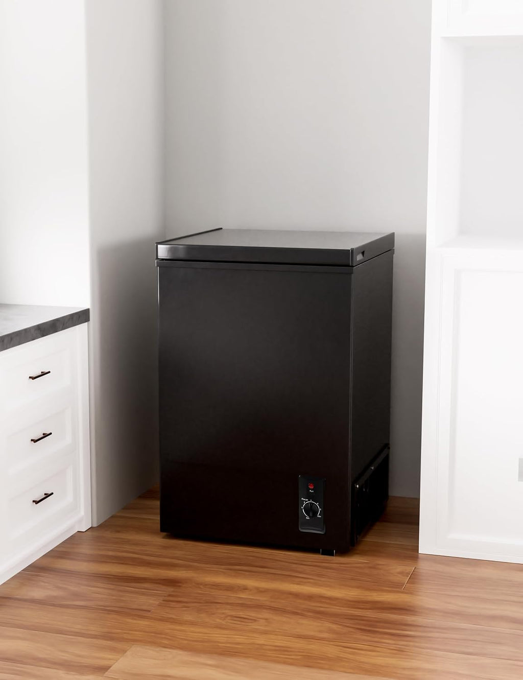 7.0 Cu Ft Chest Freezer - Energy Saving Quiet Top Open Door Mini Freezer Adjustable 6 Thermostat - Compact Small Deep Freezer w/Removable Basket and Defrost Water Drain for Home/Apartment/Garage Jansha Store