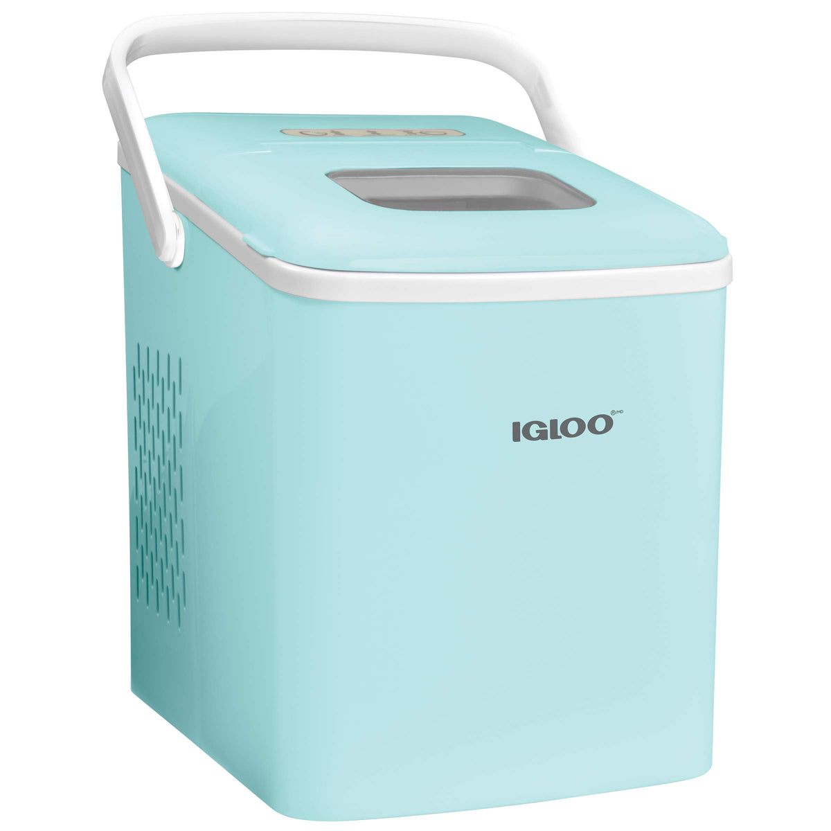 Igloo Portable Ice Maker with Scoop - Ice Maker with LED Control Panel & 1.5 Quart Water Tank - Stainless Ice Cube Maker Produces 26 Lbs. of Ice in 24 Hours with 9 Large or Small Cubes in 7 Minutes Jansha Store