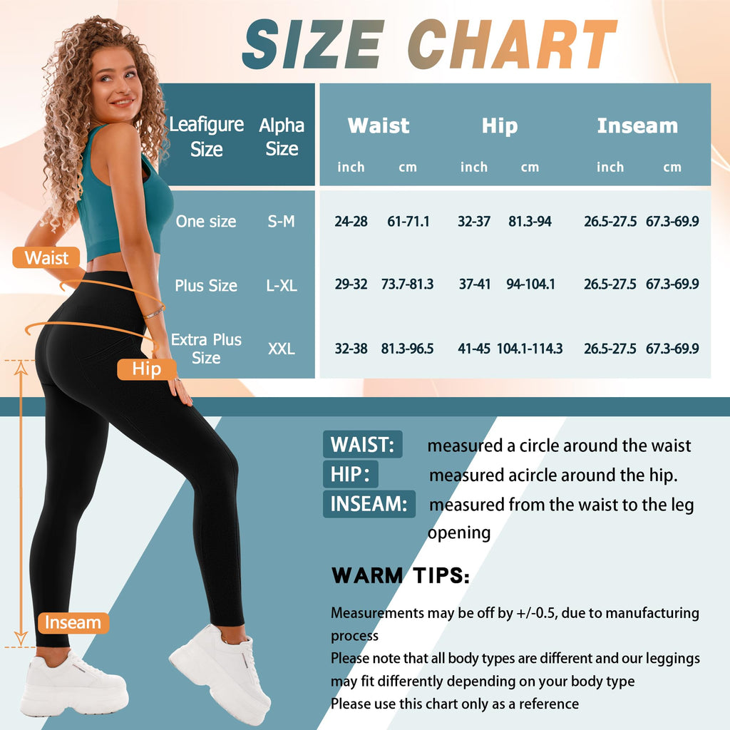 SINOPHANT High Waisted Leggings Women with Pockets Jansha Store