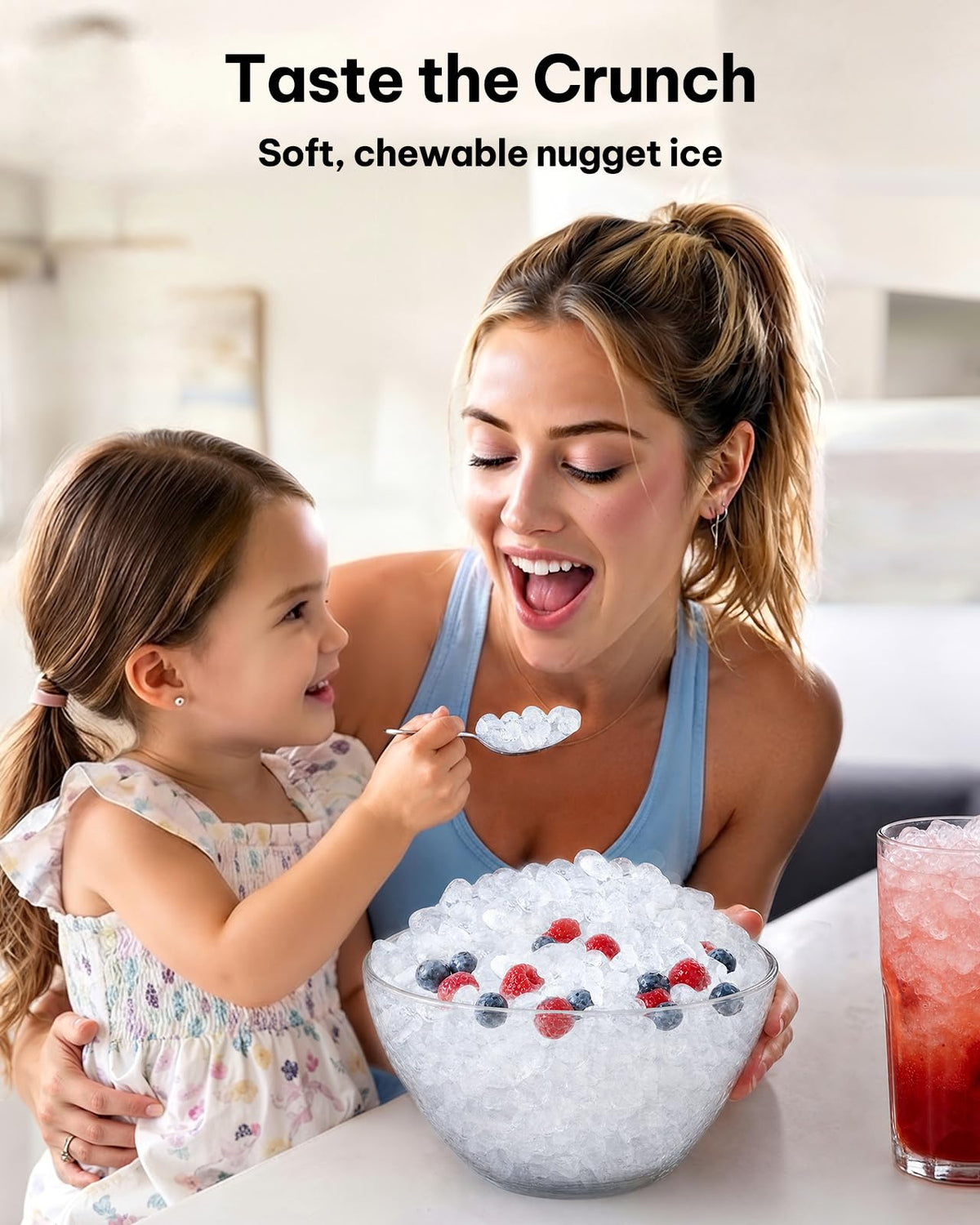 Silonn Ice Maker Countertop, 8 Bullet Ice Cubes in 6 Mins, 26.5 Lbs per Day, 2 Size Options, Self-Cleaning & Portable for Kitchen, Office, Party, RV Camping Jansha Store