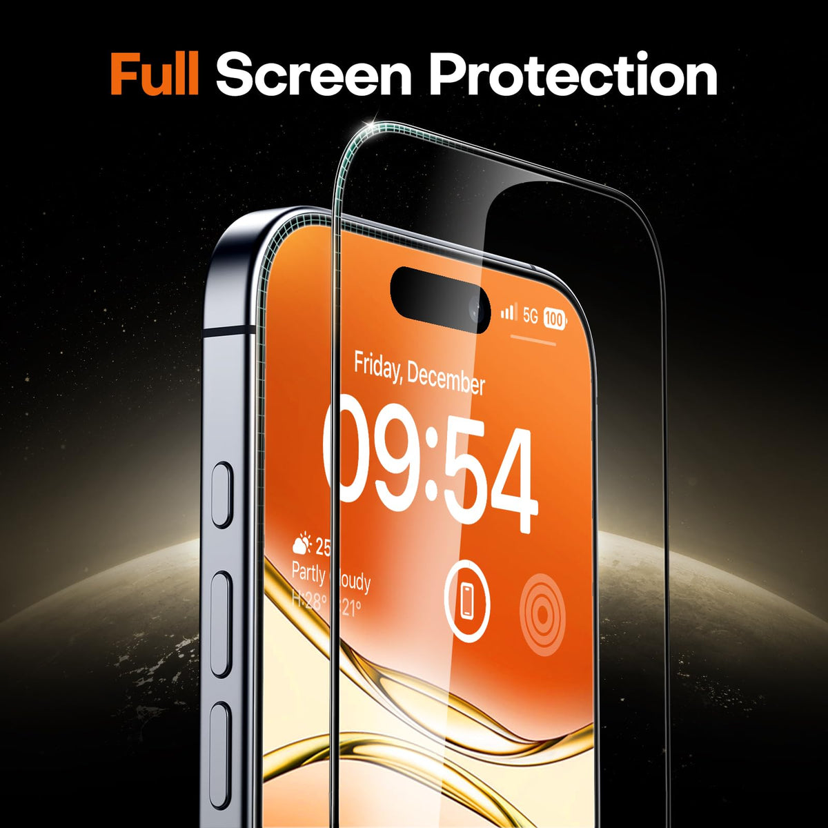 TOCOL for iPhone 17 Pro Max Screen Protector, Easy Installation Jansha Store