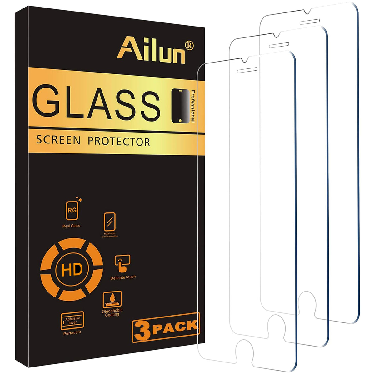 Ailun 3 Pack Screen Protector for iPhone 16 / iPhone 15 / iPhone 15 Pro Jansha Store
