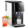 COWSAR Nugget Countertop Ice Maker, Automatic Ice Dispenser, 33 lbs/Day Chewable Pellet Ice Machine with Self-Cleaning & Measured Dispensing, Portable Ice Maker for Home, Kitchen, Office Jansha Store