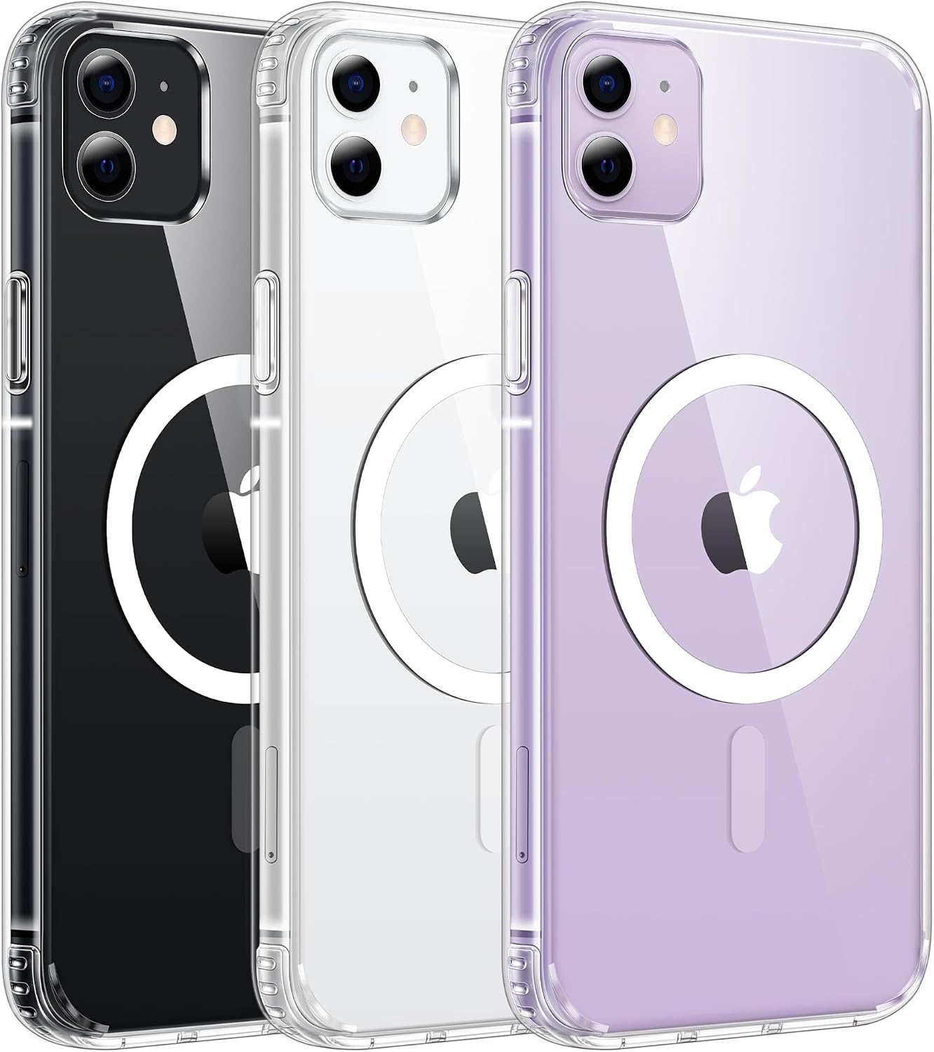 FNTCASE for iPhone 11 Case Clear Compatible with Magsafe Anti Yellowing Jansha Store
