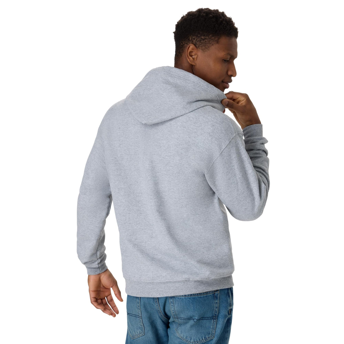 Hanes Men's Zip-up Hoodie, Ecosmart Fleece Full-zip Hoodie for Men, Hooded Sweatshirt Jansha Store