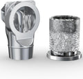 Magnetic Dryer Vent Coupling DV90 Airtight Seal Dryer Vent Connector Kit Easy to Clean Quick Connector Including a 2.6ft 4" Duct and two Clamps Jansha Store