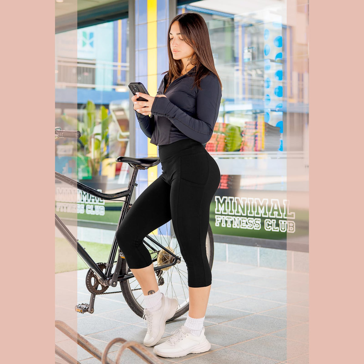 SINOPHANT High Waisted Leggings Women with Pockets Jansha Store