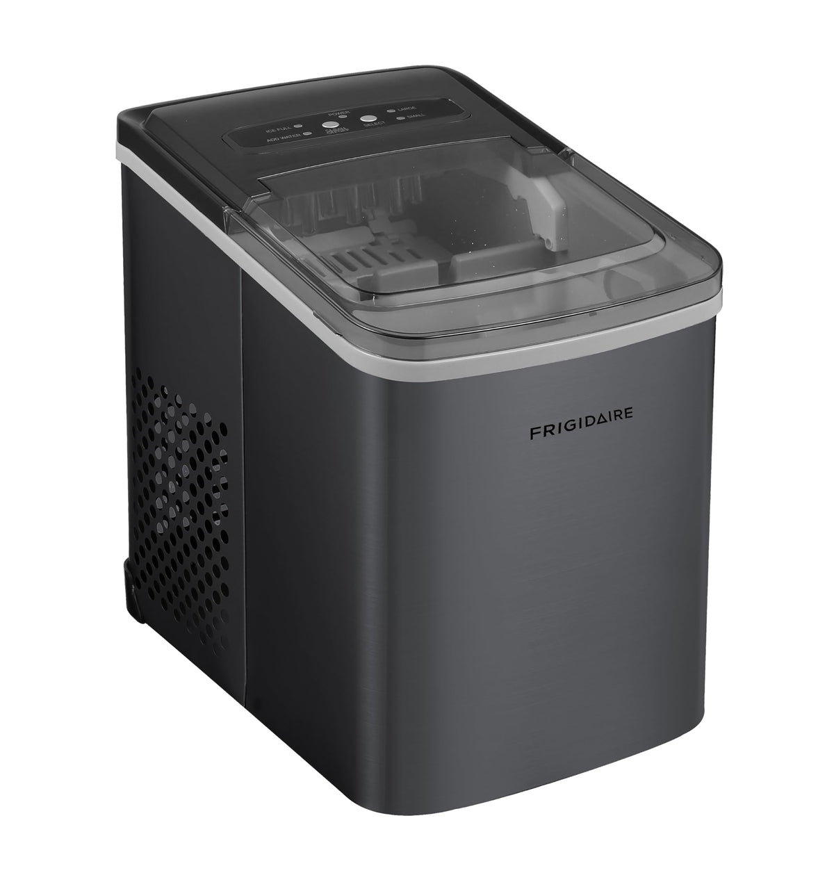 Frigidaire 26 Lbs per Day Portable Compact Maker, Ice Making Machine, Stainless, Medium Jansha Store