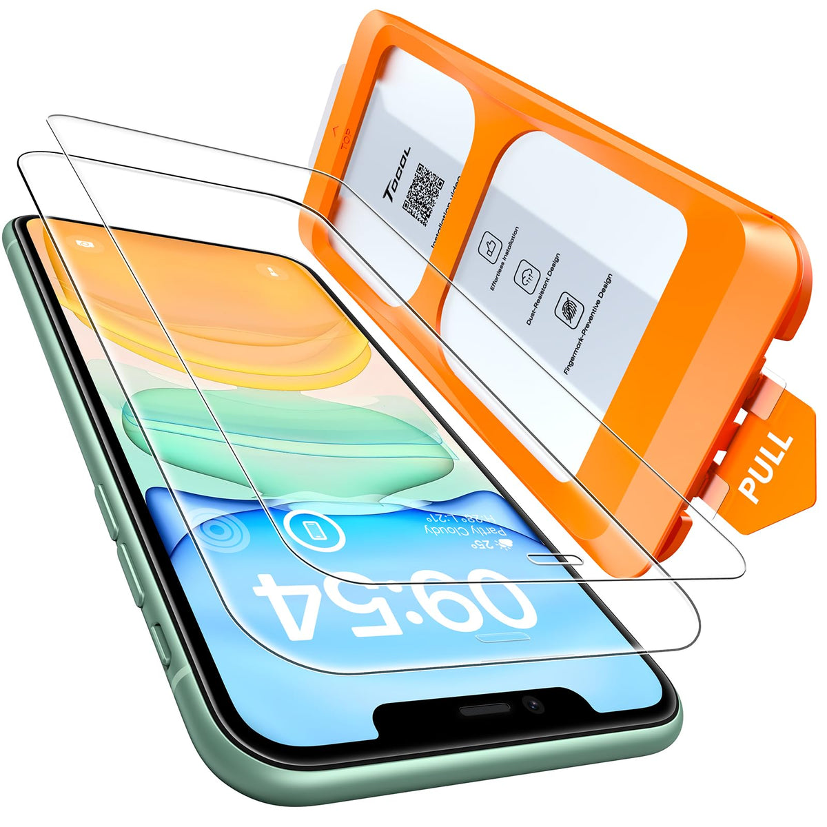 TOCOL for iPhone 17 Pro Max Screen Protector, Easy Installation Jansha Store