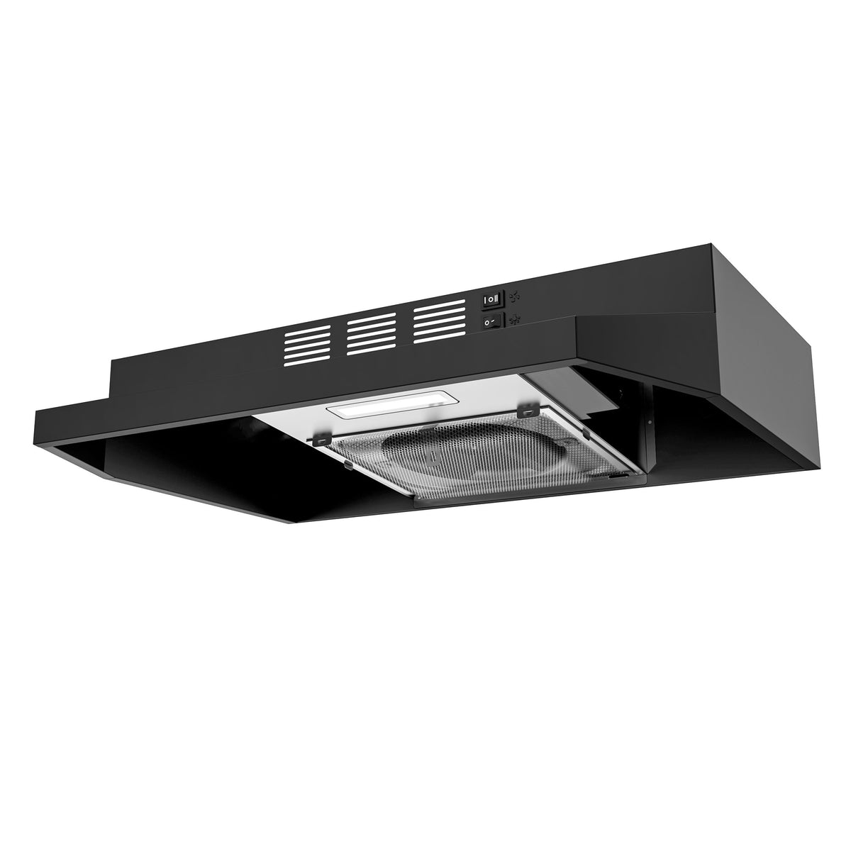 FIREGAS Range Hood 30 inch Under Cabinet, White Range Hood, Kitchen Hood Jansha Store