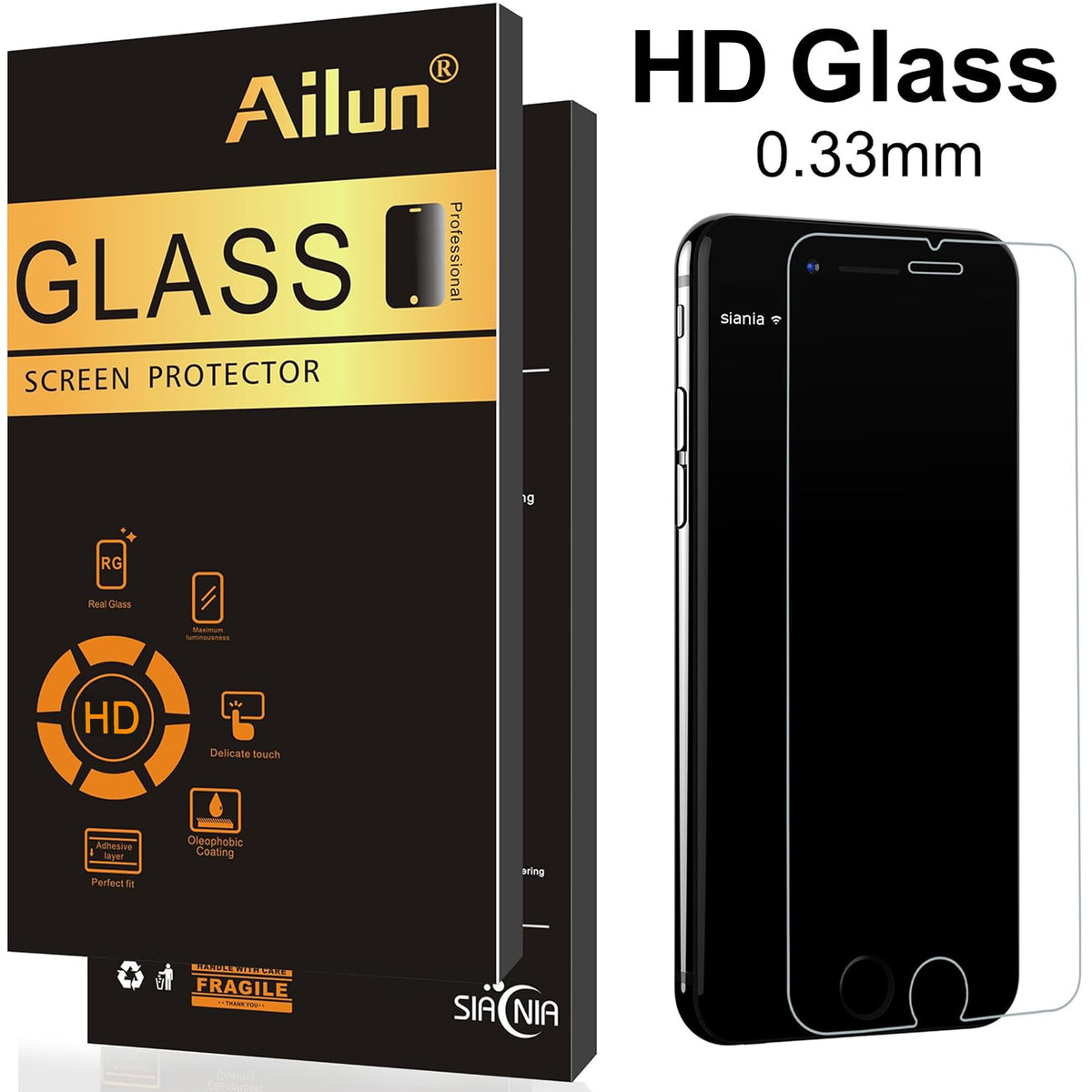 Ailun 3 Pack Screen Protector for iPhone 16 / iPhone 15 / iPhone 15 Pro Jansha Store