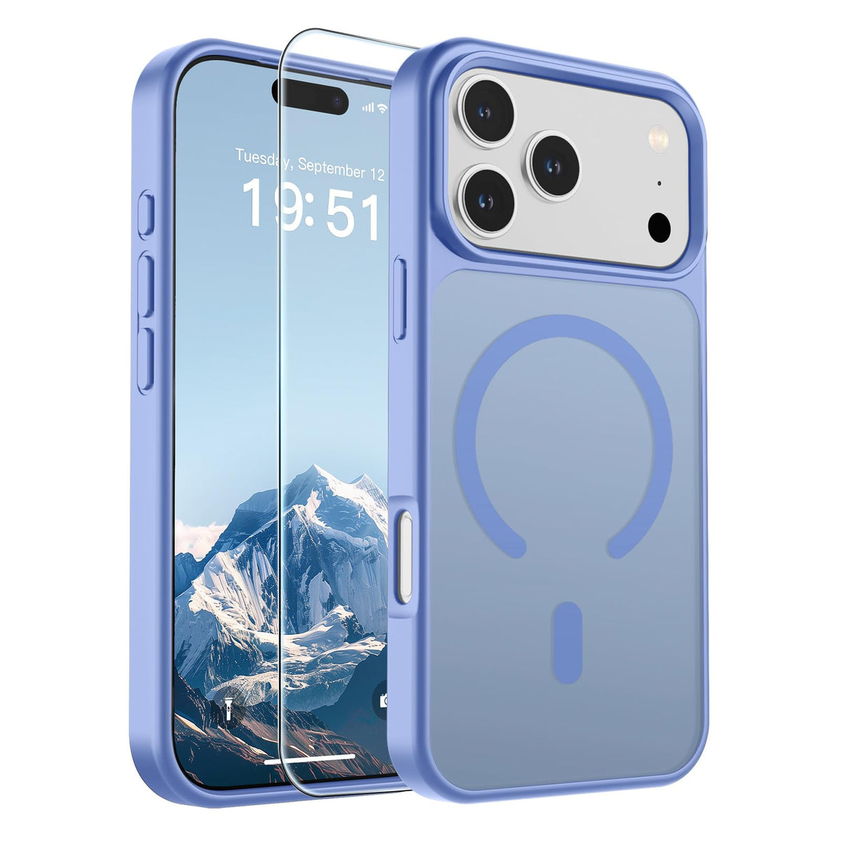 SUPFINE Magnetic for iPhone 12 Mini Case/iPhone 13 Mini Case Black Jansha Store