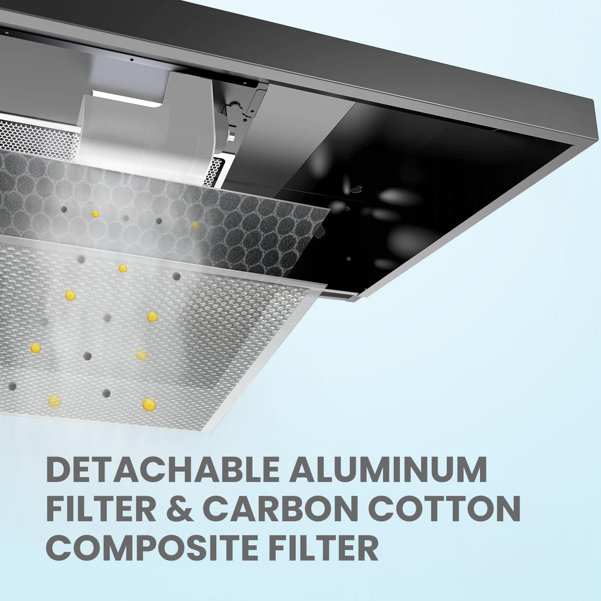 COMFEE' Range Hood 30 Inch Under Cabinet 200 CFM Ducted/Ductless Jansha Store