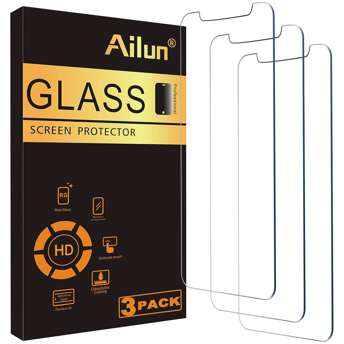 Ailun 3 Pack Screen Protector for iPhone 16 / iPhone 15 / iPhone 15 Pro Jansha Store