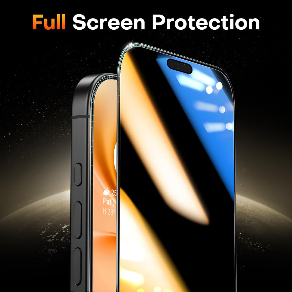 TOCOL for iPhone 17 Pro Max Screen Protector, Easy Installation Jansha Store