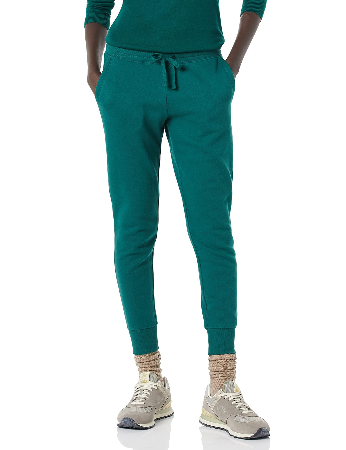 Amazon Essentials Women's Cotton Fleece Jogger Sweatpants with Drawstring (Available in Plus Size) Jansha Store